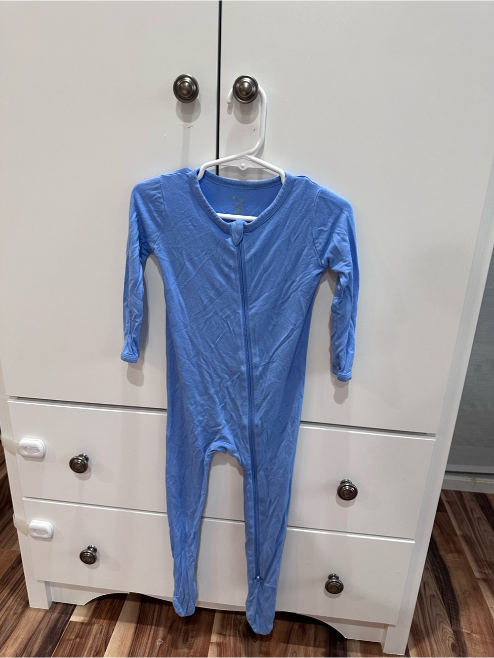 Kyte BABY Periwinkle Zip Footie